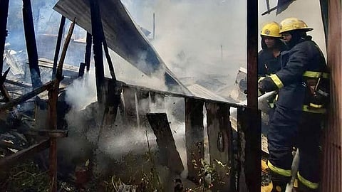 CSWDO nagtunol og pasiunang tabang sa mga apektado's sunog