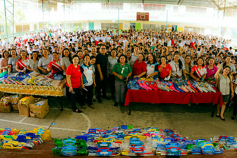 BACOLOD. The City Government of Bacolod led by Mayor Greg Gasataya distributes free school supplies to elementary public schools in the city on Wednesday, September 17, 2025.