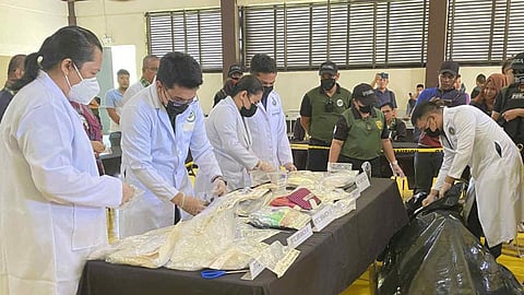 ZAMBOANGA. The Philippine Drug Enforcement Agency–Bangsamoro Autonomous Region in Muslim Mindanao (PDEA-Barmm) destroys some P88.1 million worth of illegal drugs on Monday, September 22, 2025, in Sultan Kudarat, Maguindanao del Norte, utilizing its 5.5 Megawatt power plant for thermal decomposition. The illegal drugs were seized in series of anti-drug operations. (SunStar Zamboanga)