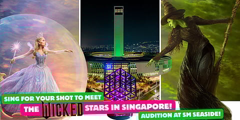 Sing for your shot to meet the 'Wicked' stars in Singapore! Audition at SM Seaside!