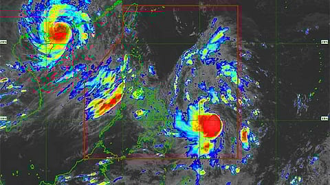 Opong intensifies into severe storm; TCWS 2 up in some Visayas areas