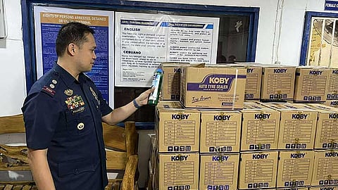 P600,000 worth of fake tyre sealant seized
