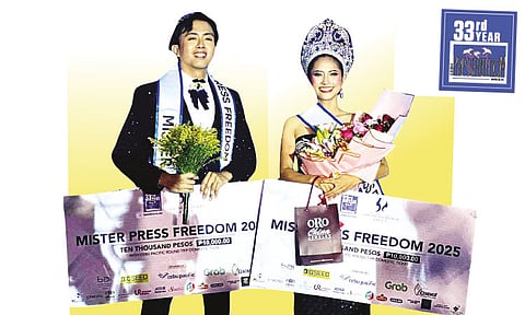 SunStar, KBP crowned Mr. and Ms. Press Freedom 2025