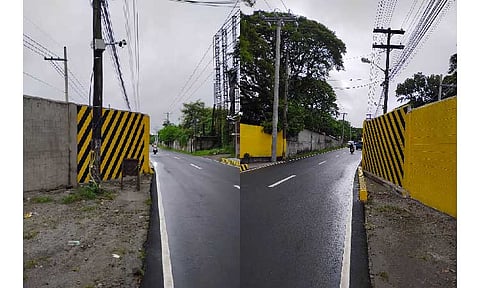 Concrete fence in Margot poses
danger: priest-turned-advocate