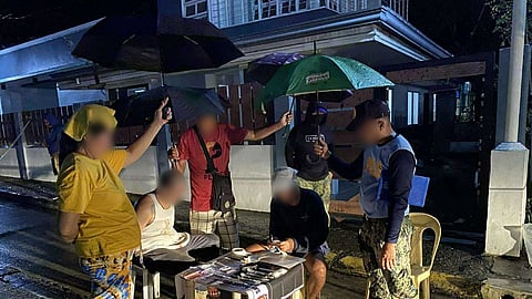 Police operatives of the San Joaquin Municipal Police Station seize 80 grams of suspected shabu from a businessman tagged as a high-value individual during a buy-bust operation in Purok 2, Poblacion, San Joaquin, Iloilo, on September 26, 2025. (Photo courtesy of Ippo)