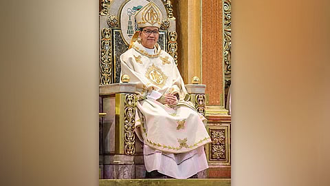 Archbishop Abet reports to duty, pledges his best to bring faithful closer to Christ
