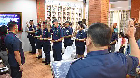 8 policemen in Western Visayas promoted to lieutenant colonel