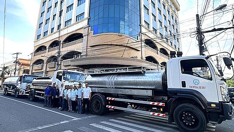 MCWD, Manila Water deploy water trucks to quake-hit north Cebu