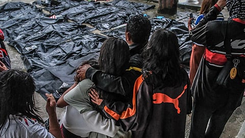 68 namatay, 563 ang angol sa linog