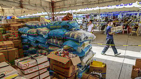 Over 113,000 relief items worth P1M deployed to north Cebu