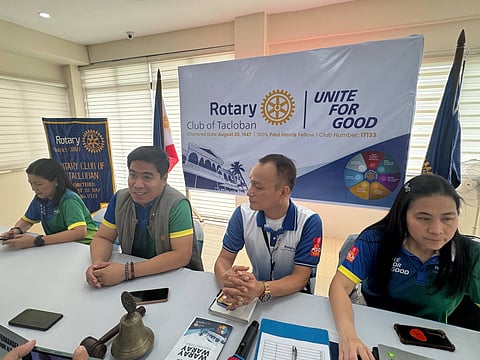 Tacloban Rotary Club welcomes visit of District Governor Angel Fernandez Jr.