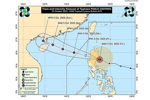 Cordillera LGUs raise ‘red alert’ as Paolo nears