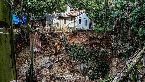 MGB 7 mipasidaan sa mga residente sa norte sa pagtumaw sa sinkhole