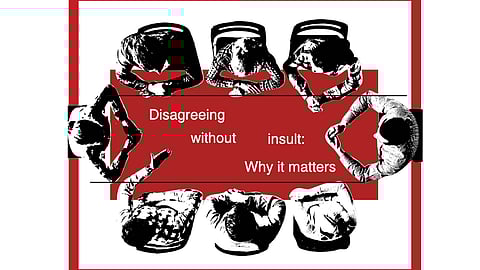 Disagreeing without insult: Why it matters