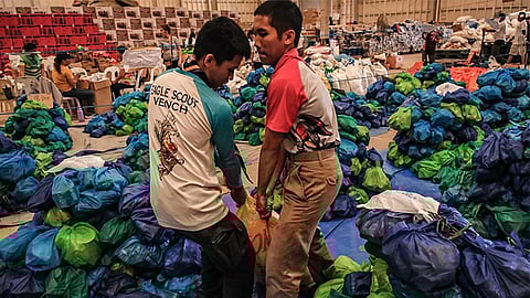 Donation hub sa Tuburan, gibuksan