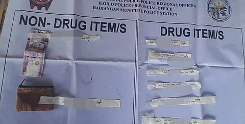 ILOILO. Police operatives of the Badiangan Municipal Police Station seize 16 grams of suspected shabu worth P108,800 from a barangay kagawad during a buy-bust operation in Barangay Indorohan, Badiangan, Iloilo, on October 10, 2025.