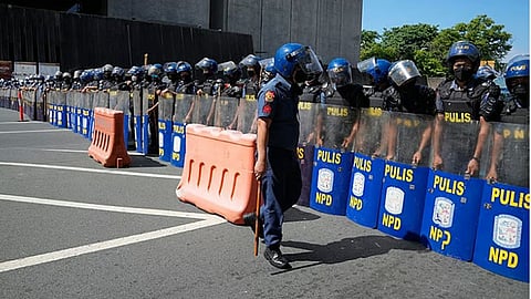 PNP nangandam sa sagunson nga rally