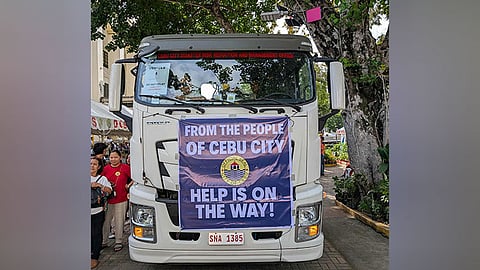 Cebu City sends aid to Davao Oriental quake victims