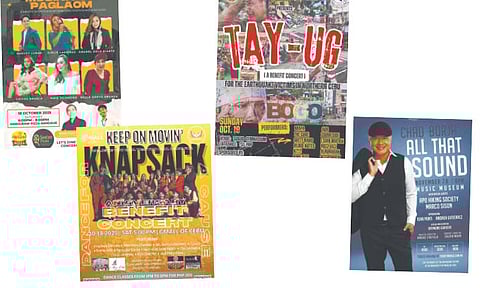 Ciar: Benefit shows alang sa mga biktima sa linog