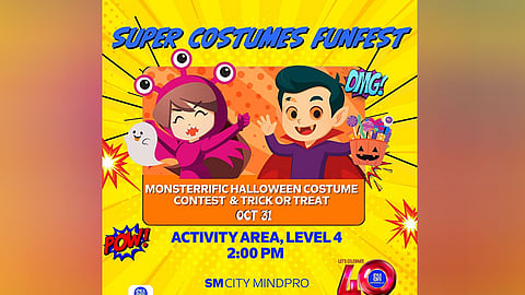 SM City Mindpro invites SuperKids to Monsterrific Halloween celebration