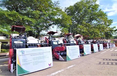 NEGROS. A total of 24 farmer cooperatives and associations, and local government units (LGUs) in Negros Occidental received farm machineries under the Rice Competitiveness Enhancement Fund (RCEF) Mechanization Program worth a total of P178.57 million on Wednesday, October 22, 2025.
