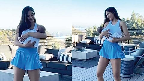 Lovi Poe welcomes first child