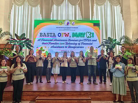 P840K tabang sa DMW RO-VII gihatag sa OFWs sa Central Visayas