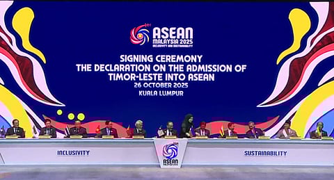Timor-Leste becomes ASEAN's 11th member