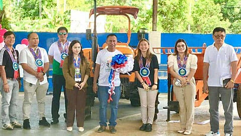 Zamboanga del Norte irrigators association gets farm machinery