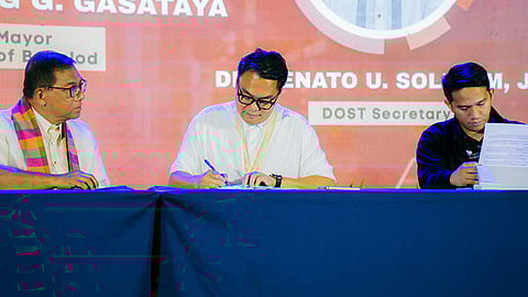 Bacolod inks MOA with DOST for flood early warning system