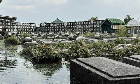 LGU designates common
sites for flooded cemeteries