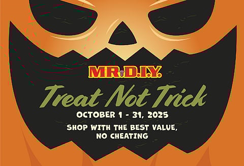 Treat, not trick – Shop with the best value this halloween at MR.DIY