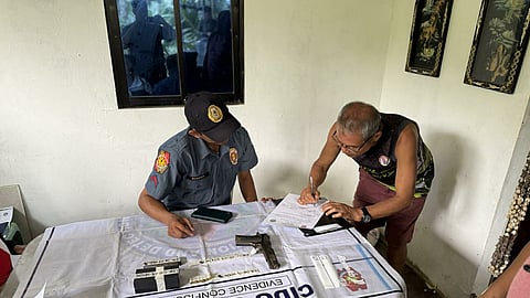Armas ni Manto gitaguan sa iniduro nakuha sa CIDG