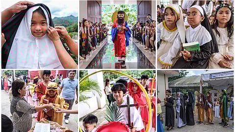 Kids in Minglanilla, Cebu turn into saints, angels for All Saints' Day celebration