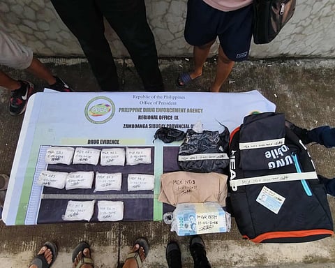 ZAMBOANGA. Operatives of the Philippine Drug Enforcement Agency with the support of different police units arrest a high-value target (HVT) drug suspect and seize some P6.8 million worth of suspected shabu in a buy-bust operation in Barangay Don Andres village, Ipil, Zamboanga Sibugay on Sunday, November 2.