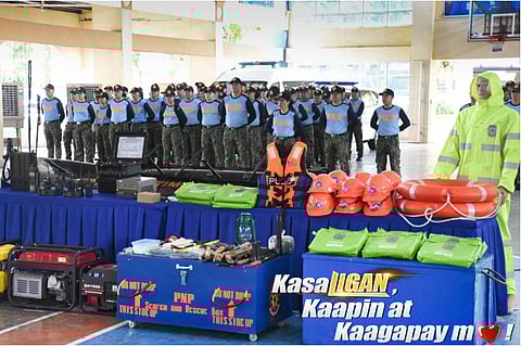 ILOILO. Police Regional Office in Western Visayas (PRO 6) regional director Police Brigadier General Josefino Ligan leads the activation of the Disaster Incident Management Task Group (DIMTG) at Camp Martin T. Delgado in Iloilo City to strengthen coordination and preparedness for the possible impact of Typhoon Tino.