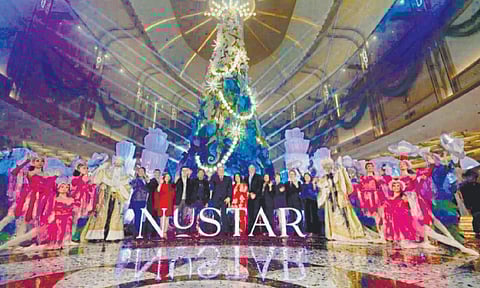 CHEERS. Nustar Resort Cebu officially welcomed the holiday season on October 25, 2025, with its annual Christmas Tree Lighting ceremony.