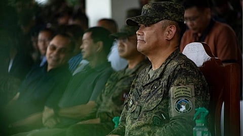 PMA ‘Bantay-Laya’ Class magna cum laude, BGen. Alvin V. Luzon, replaces MGen. Allan D. Hambala.