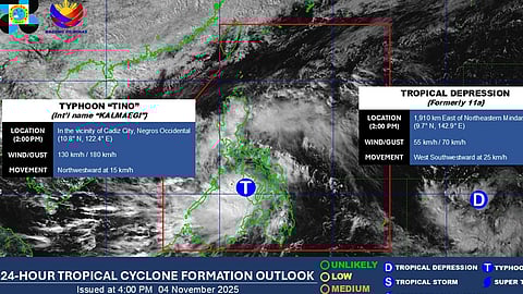 Tino gone, but storm threat lingers
