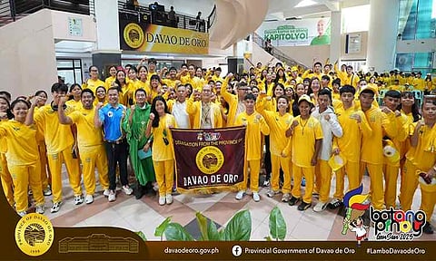 Davao de Oro Batang Pinoy delegates thankful for province's support.