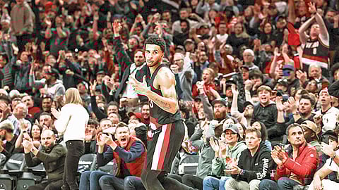 Thunder gisanta sa Blazers