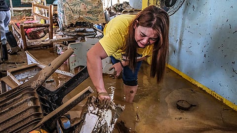 Tino floods Asturias homes, school; residents, teachers appeal for clean water