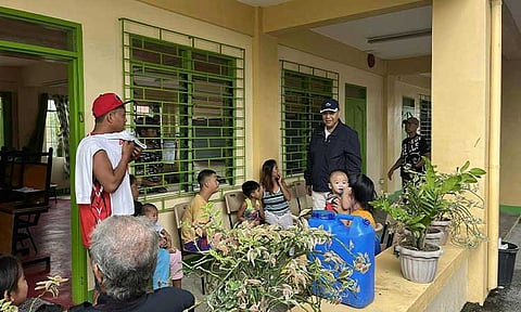 STILL IN EVACUATION
Residents of Masantol town affected by the Super Typhoon “Uwan” remain in evacuation centers on Monday morning. Mayor Danilo Guintu made an early visit on the sites to check on their situation. - Masantol PIO photo