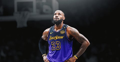 LBJ miapil na’g praktis sa Lakers