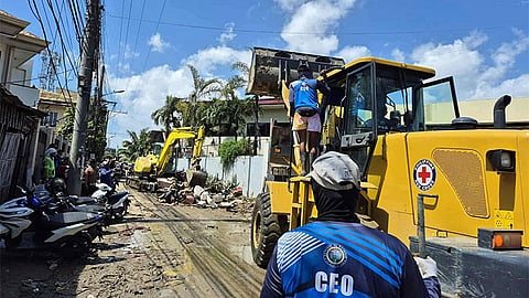 Mandaue clearing operations progress, major roads cleared