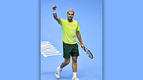 Alcaraz reclaims year-end No. 1 ranking