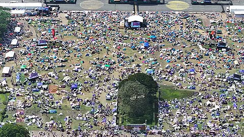 242 INC rallyists seek first aid