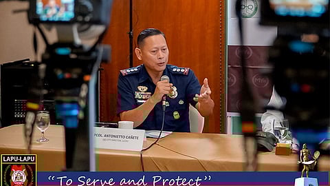 Cañete: Police visibility sa Lapu-Lapu City palig-unon