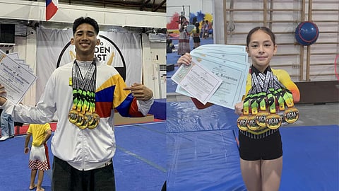 DAVRAA MEET 2026-BOUND. Most bemedalled gymnasts Jiahn Rych Madridano of Unit 7 and Abigail Rose Morrison of Unit 8 will lead Davao City’s campaign in the Davao Region Athletic Association (Davraa) Meet. Madridano and Morrison dominated their respective categories in the Davao City Athletic Association (Dcaa) Meet 2025 gymnastics competition that concluded Tuesday, November 18.