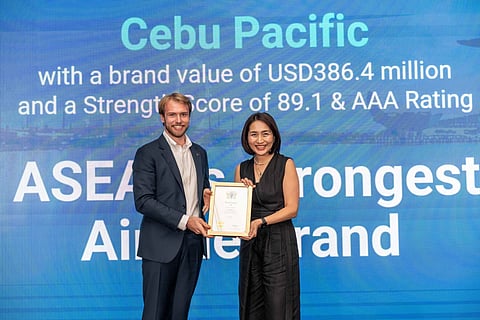 CEB named strongest airline brand in Asia